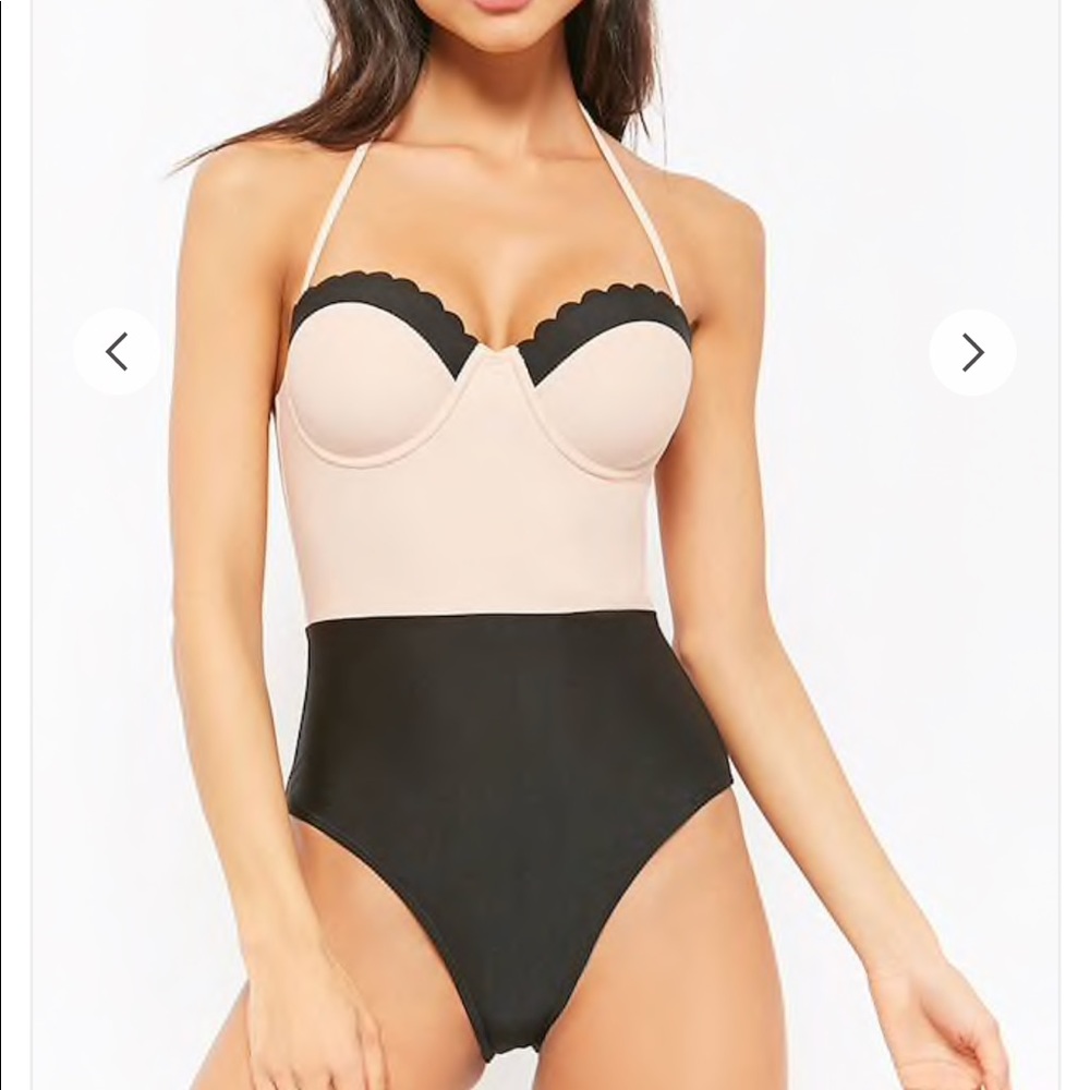 Sweetheart One Piece Swim - Picture 3 of 5